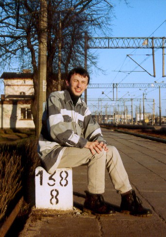 To ja na stacji w Solcu Kujawskim